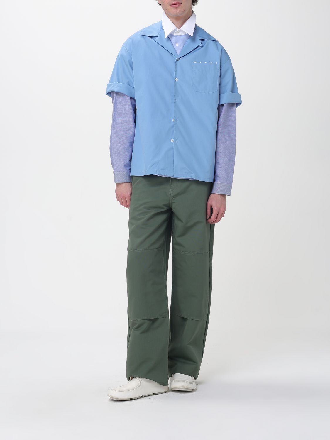 Shirt Men color Blue