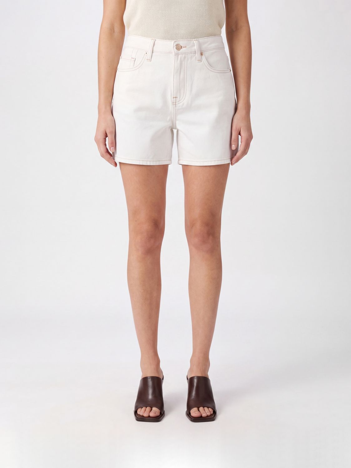 Jeans Woman color White