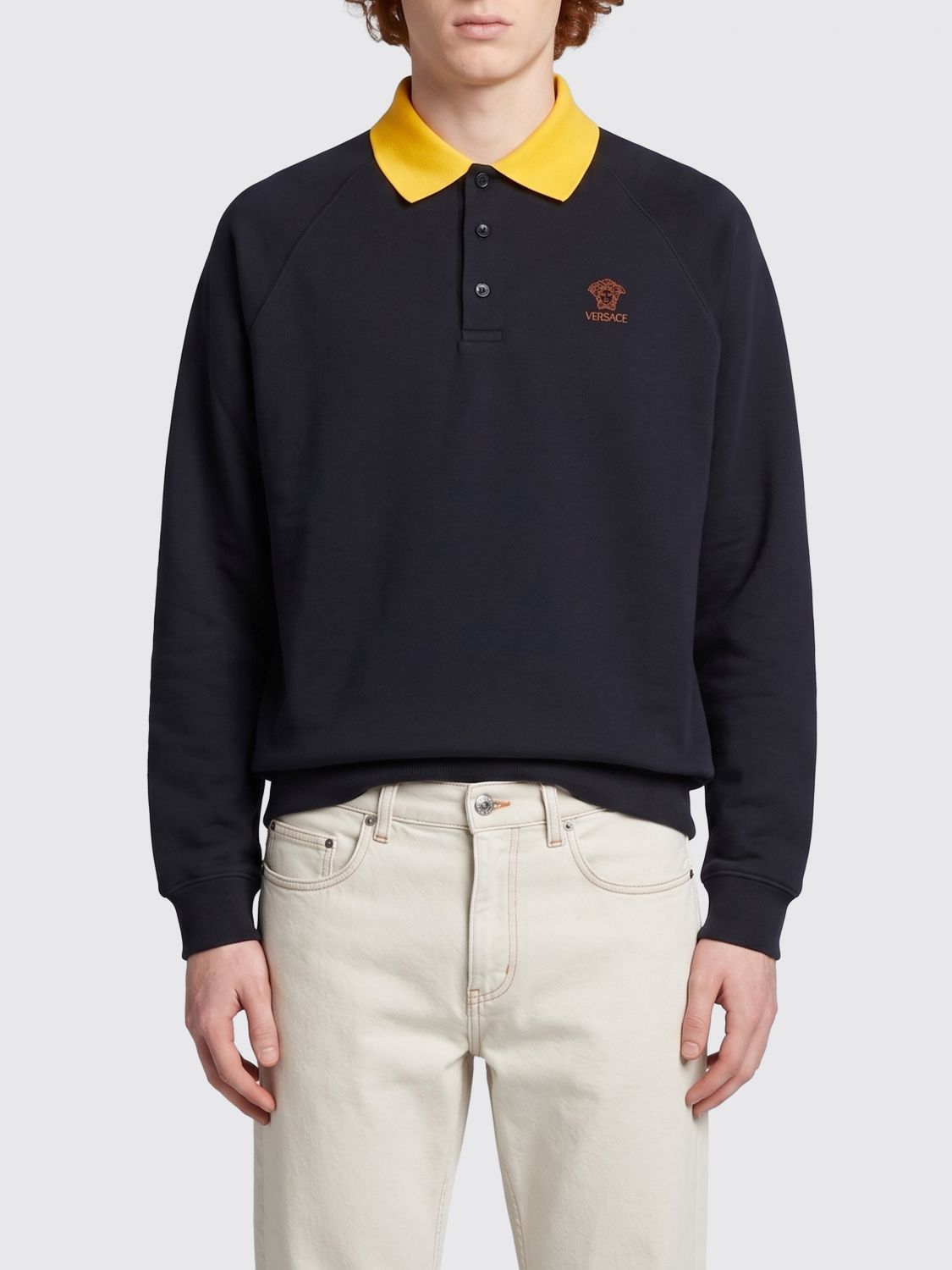 Sweatshirt Men color Navy