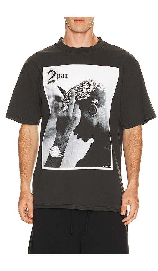Philcos Tupac Photo Tee in Black. M also in S, L, XL/1X