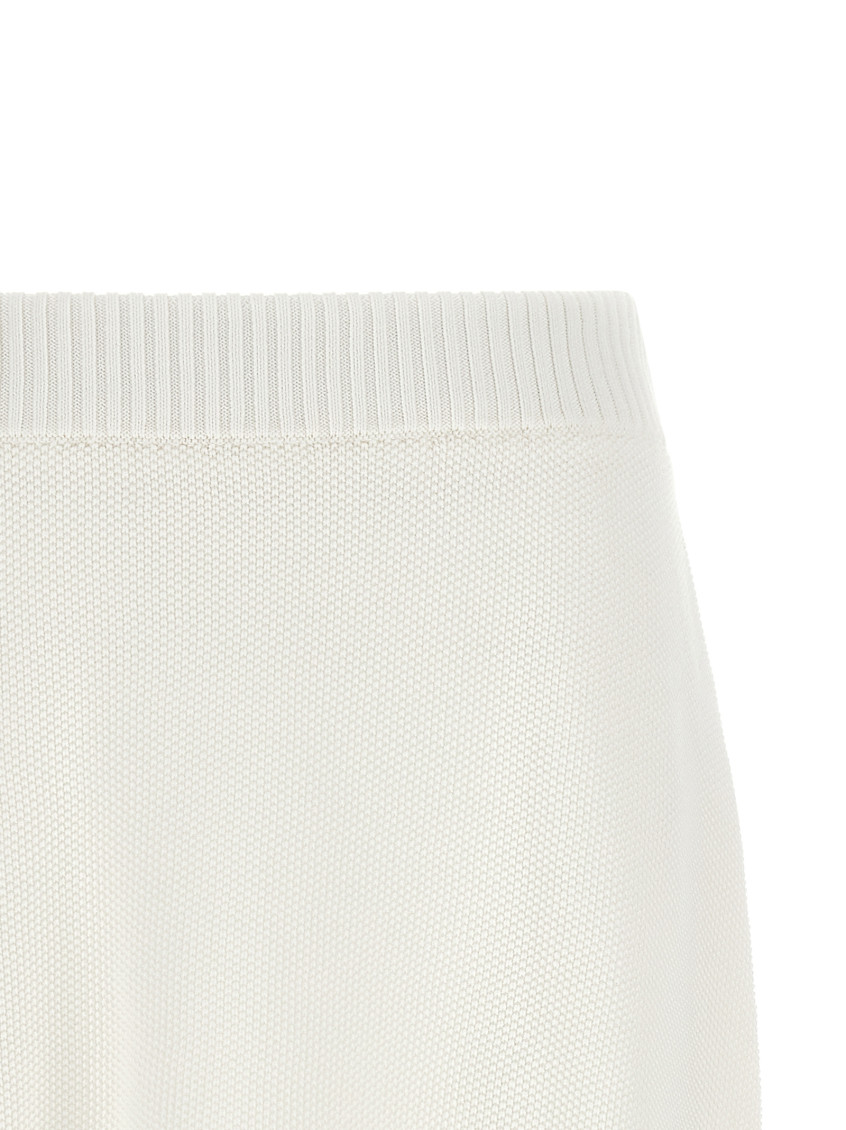 Brunello Cucinelli - active line piquet knit mini skirt