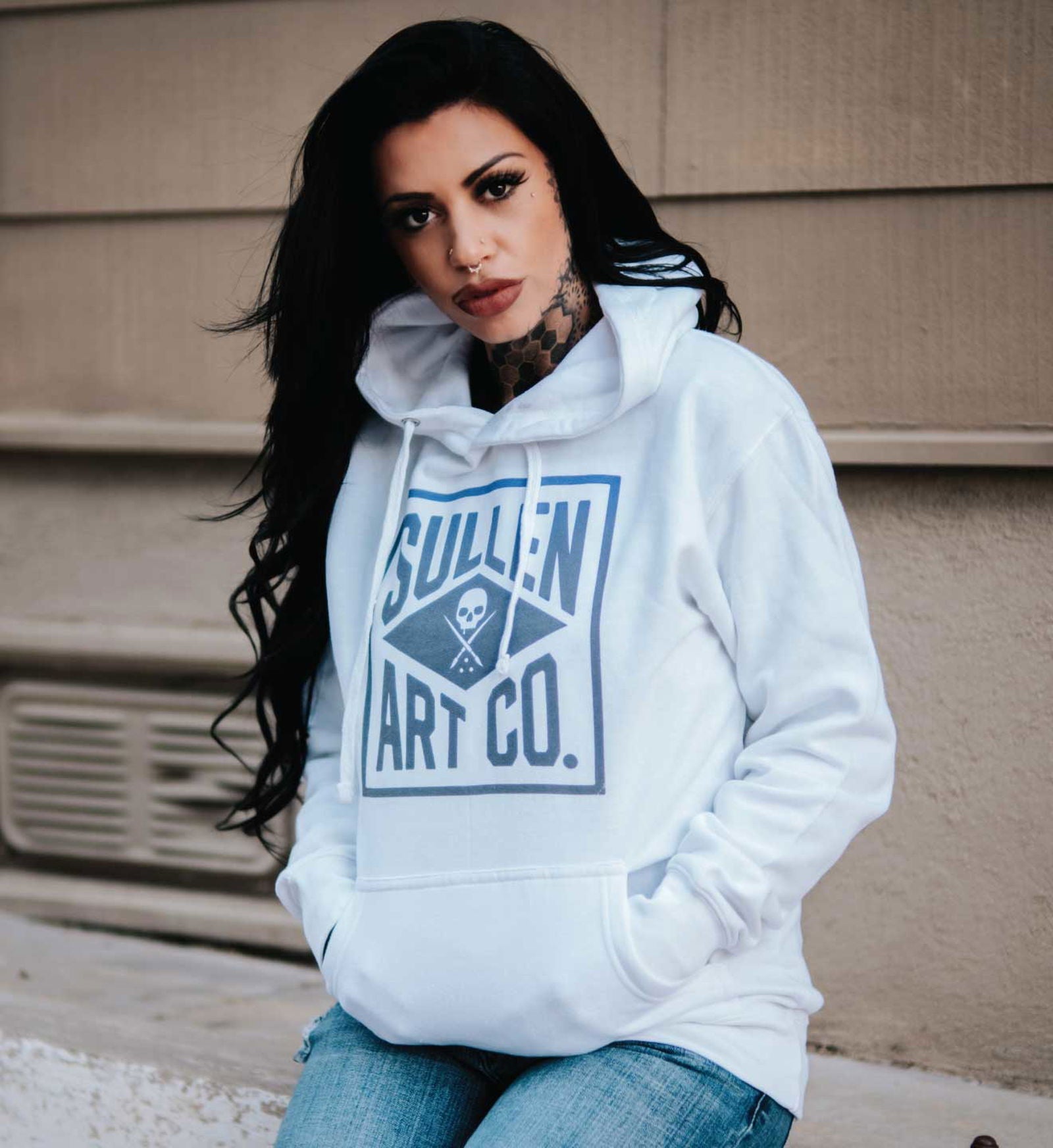 Boxed Pullover, WHITE