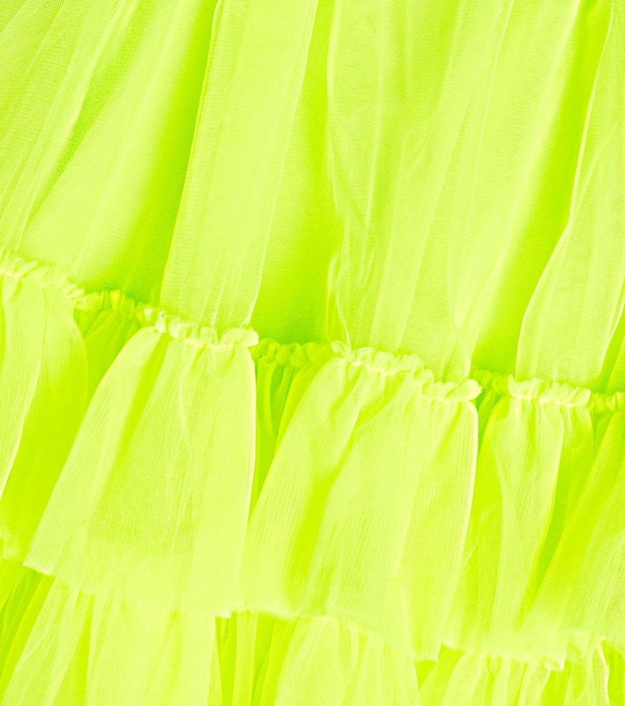 Tiered tulle dress