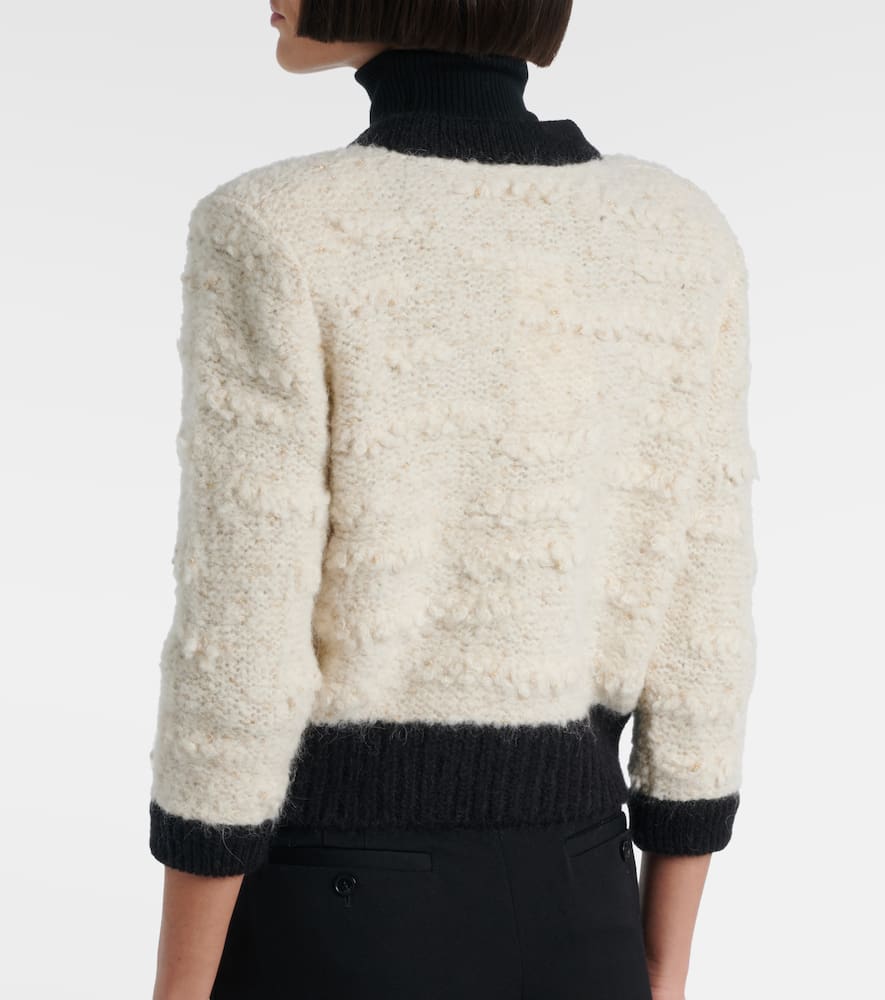 Delightful Sparkle wool-blend cardigan