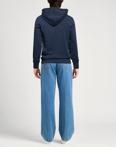 Maison Kitsuné Man Sweatshirt Midnight blue Size S Cotton