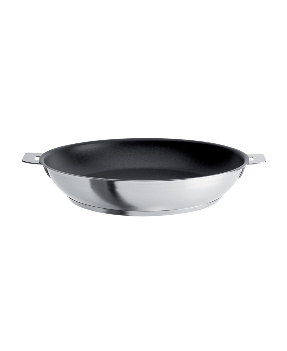 "Stainless Steel 12"" Non-Stick Frying Pan - Silver"