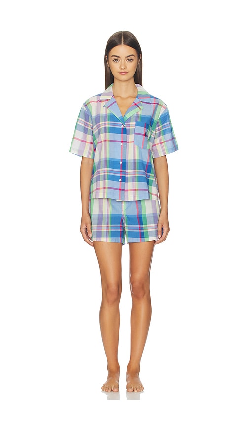 Polo Ralph Lauren Intimates Polo Ralph Lauren Polo Sleep Short Sleeve Pajama Set in Blue,Purple. - XS also in S, M