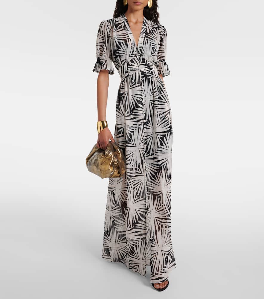 Diane von Furstenberg Erica printed maxi dress