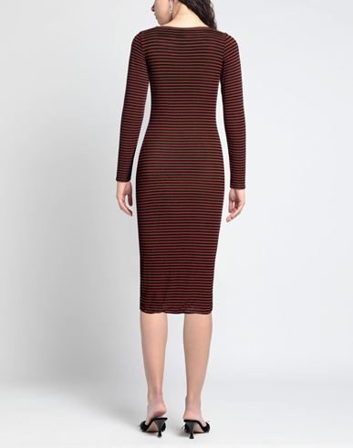 Woman Midi dress Rust