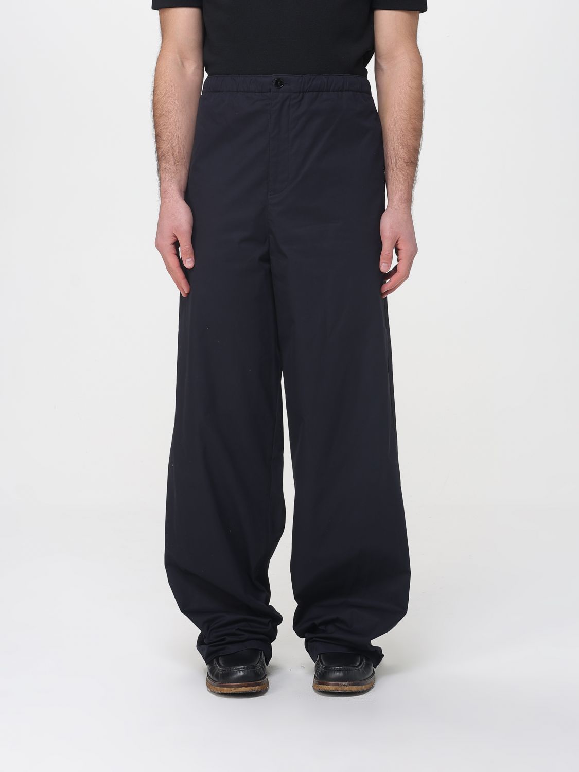 Pants Men color Blue