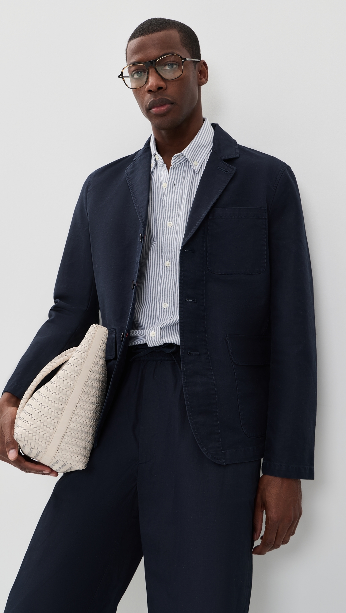 Mill Blazer Dark Navy