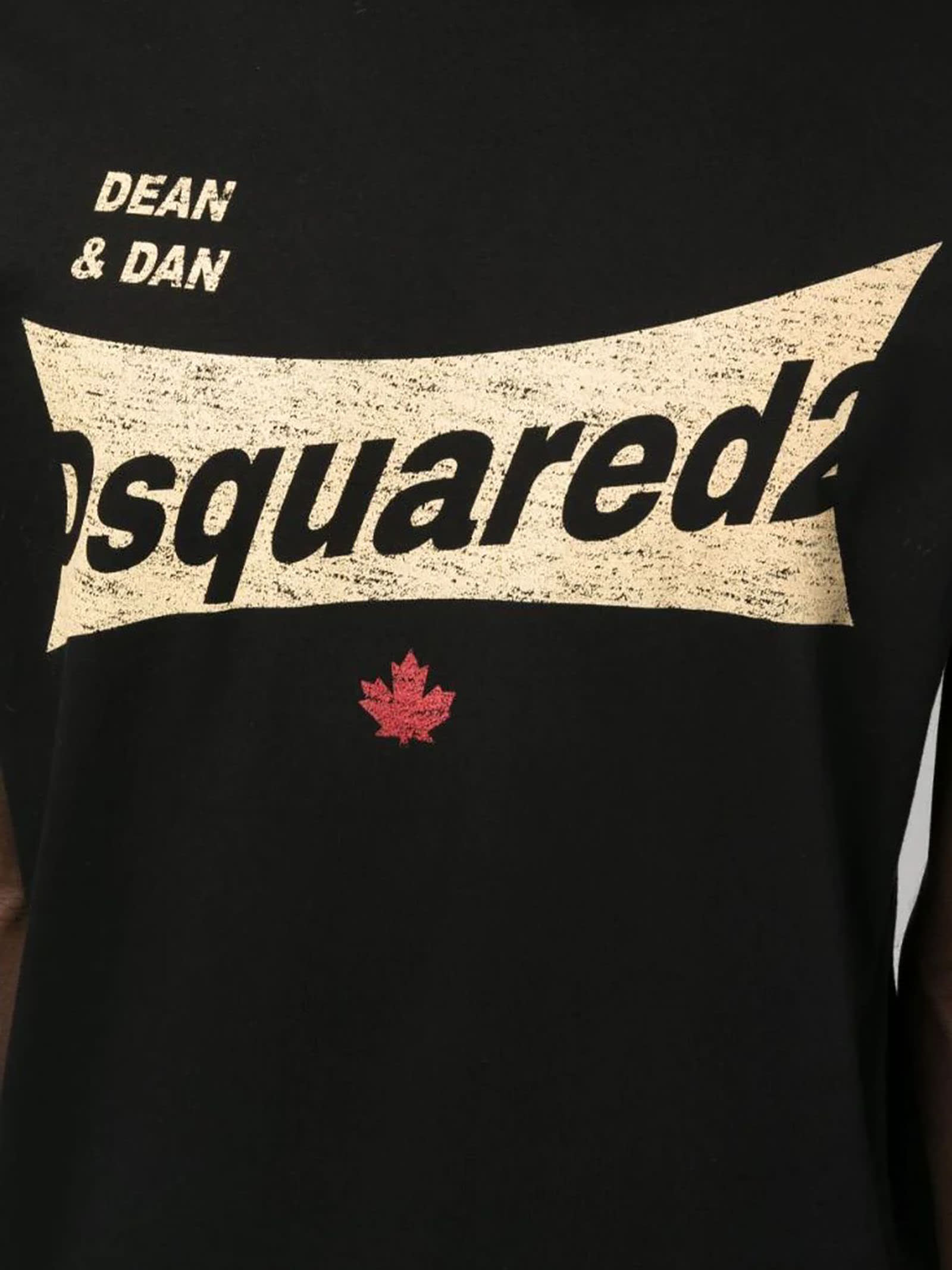 Black Cotton T-Shirt