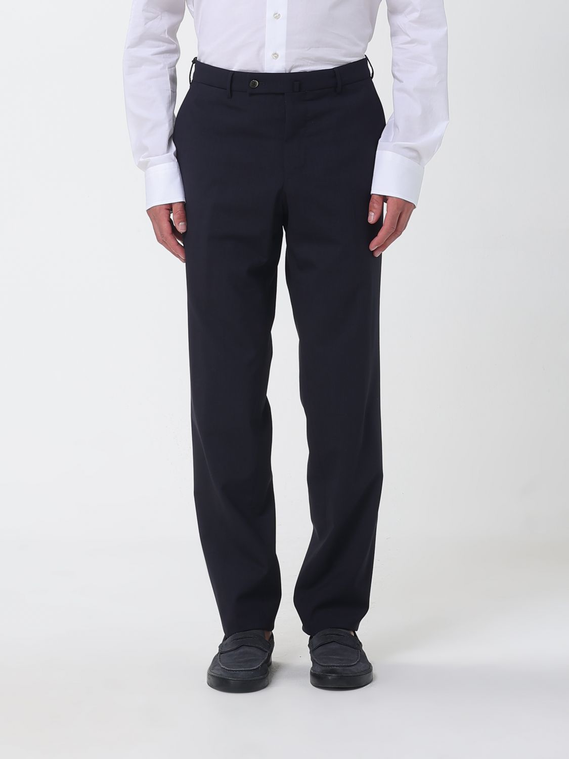Pants Men color Blue