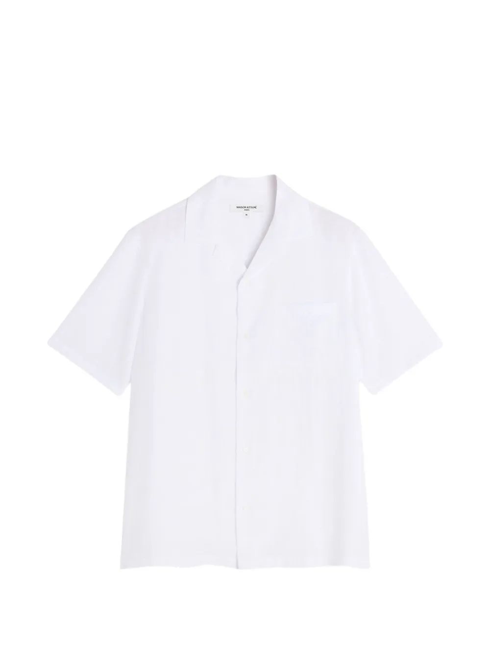 Maison Kitsuné Linen Resort Shirt for Men