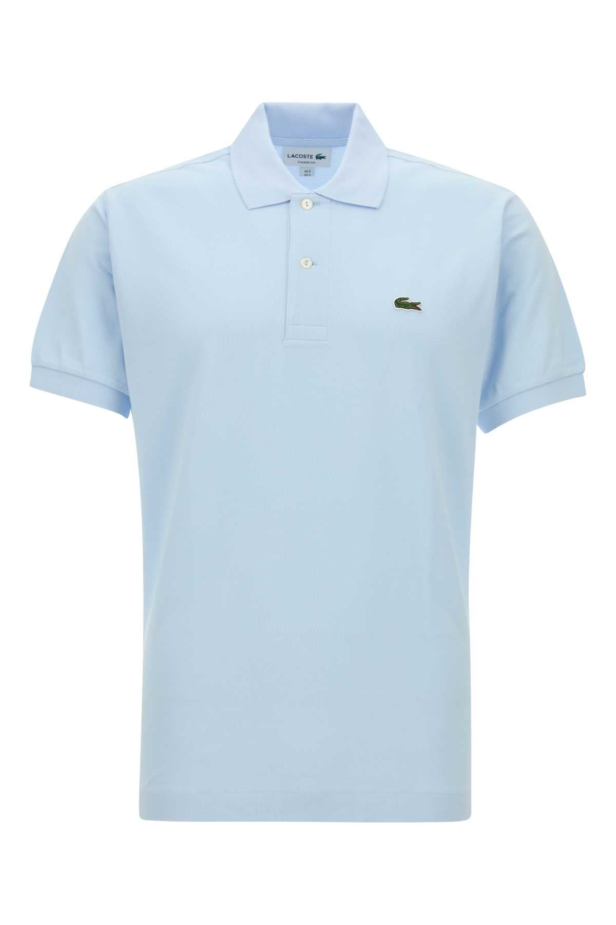 Pique Polo Shirt — Blue