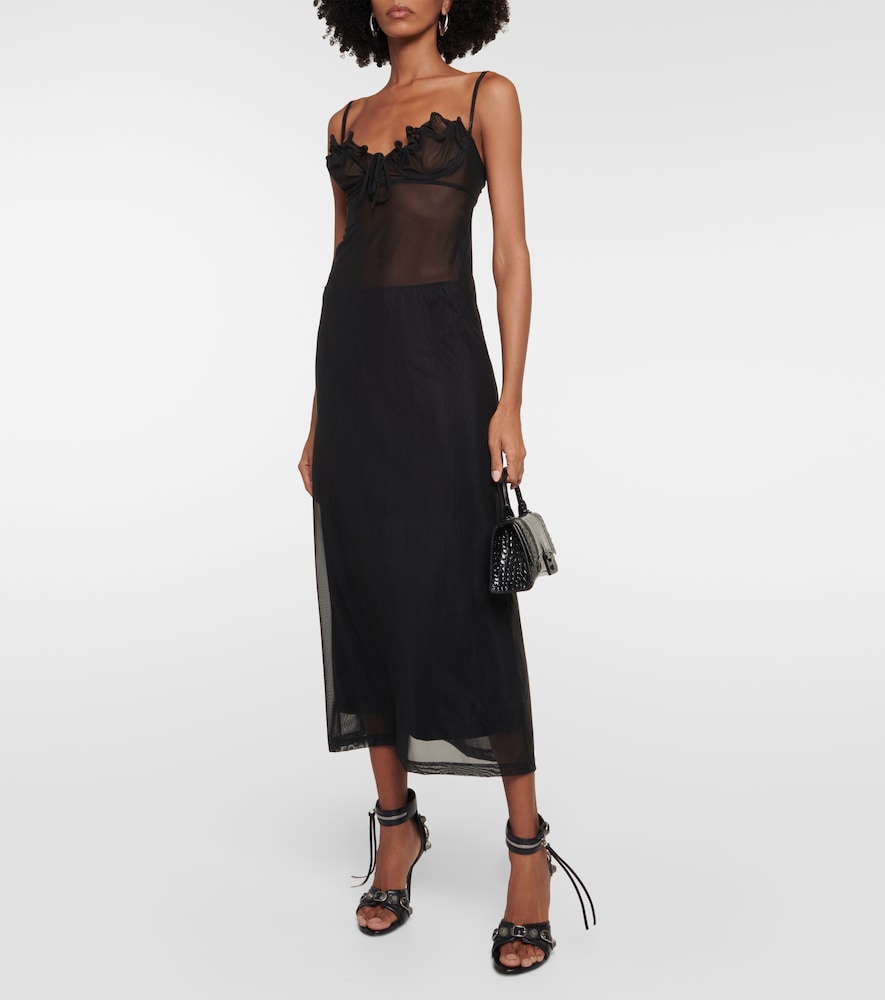 Wire Brasier slip dress