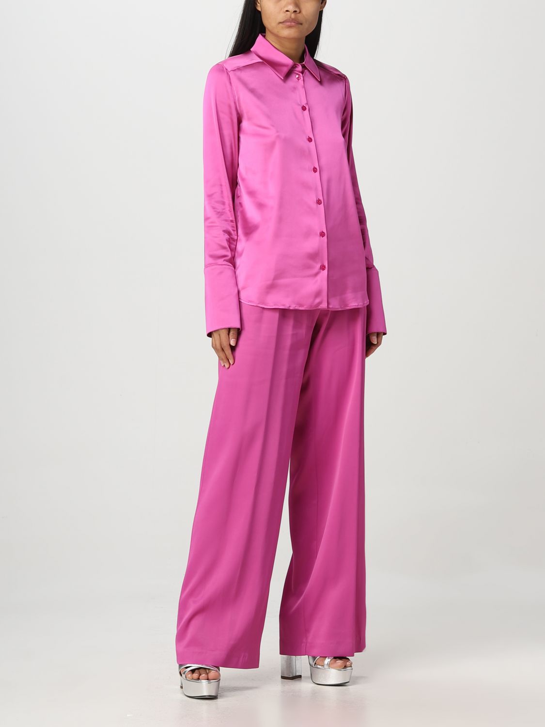 Pants Woman color Strawberry