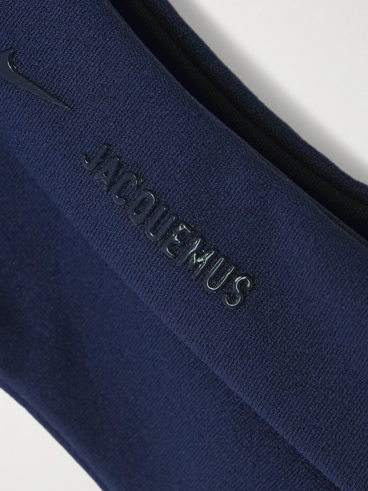 + Jacquemus Stretch-jersey Halterneck Sports Bra - Blue