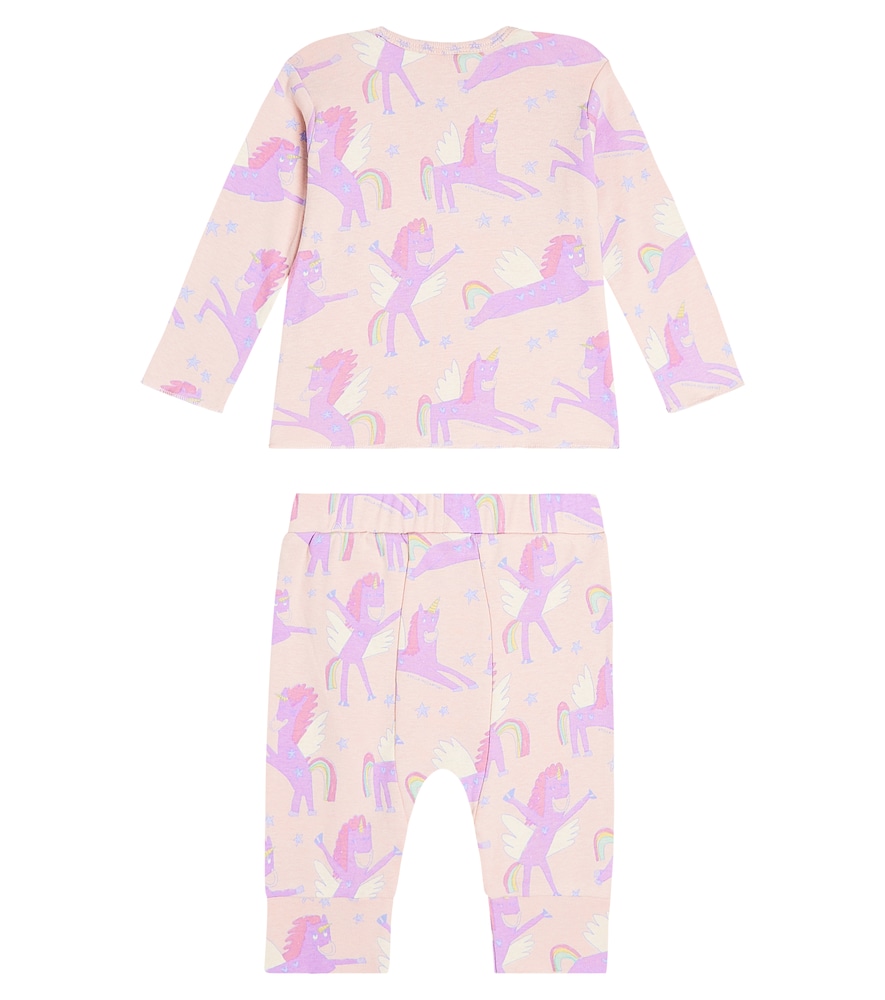 Baby printed cotton pajamas