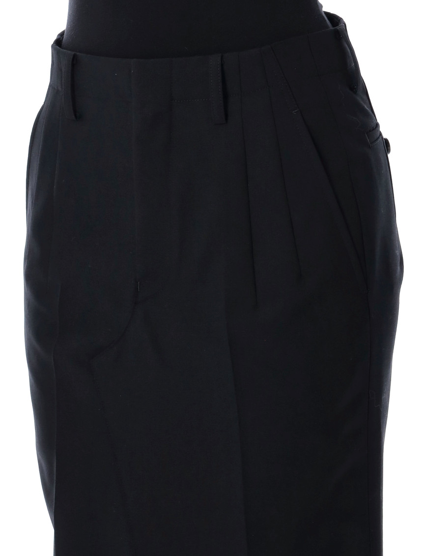 Junya Watanabe high-waisted skirt - Black