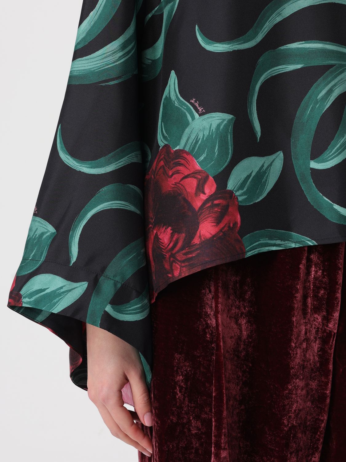 Make an Exit Silk Top