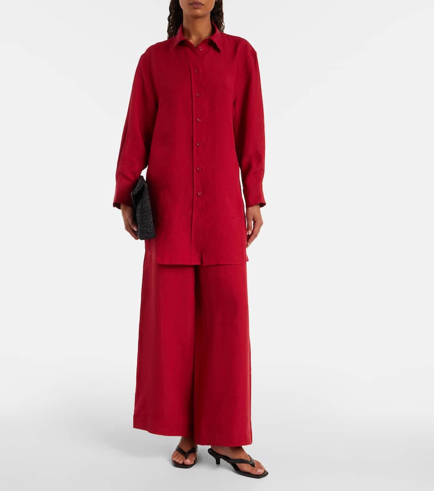 Mignonette oversized linen shirt