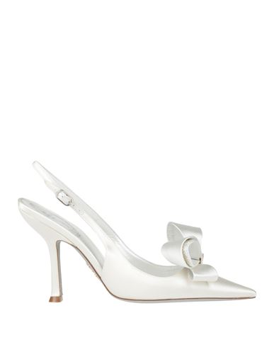 Woman Pumps White Size 10 Textile fibers