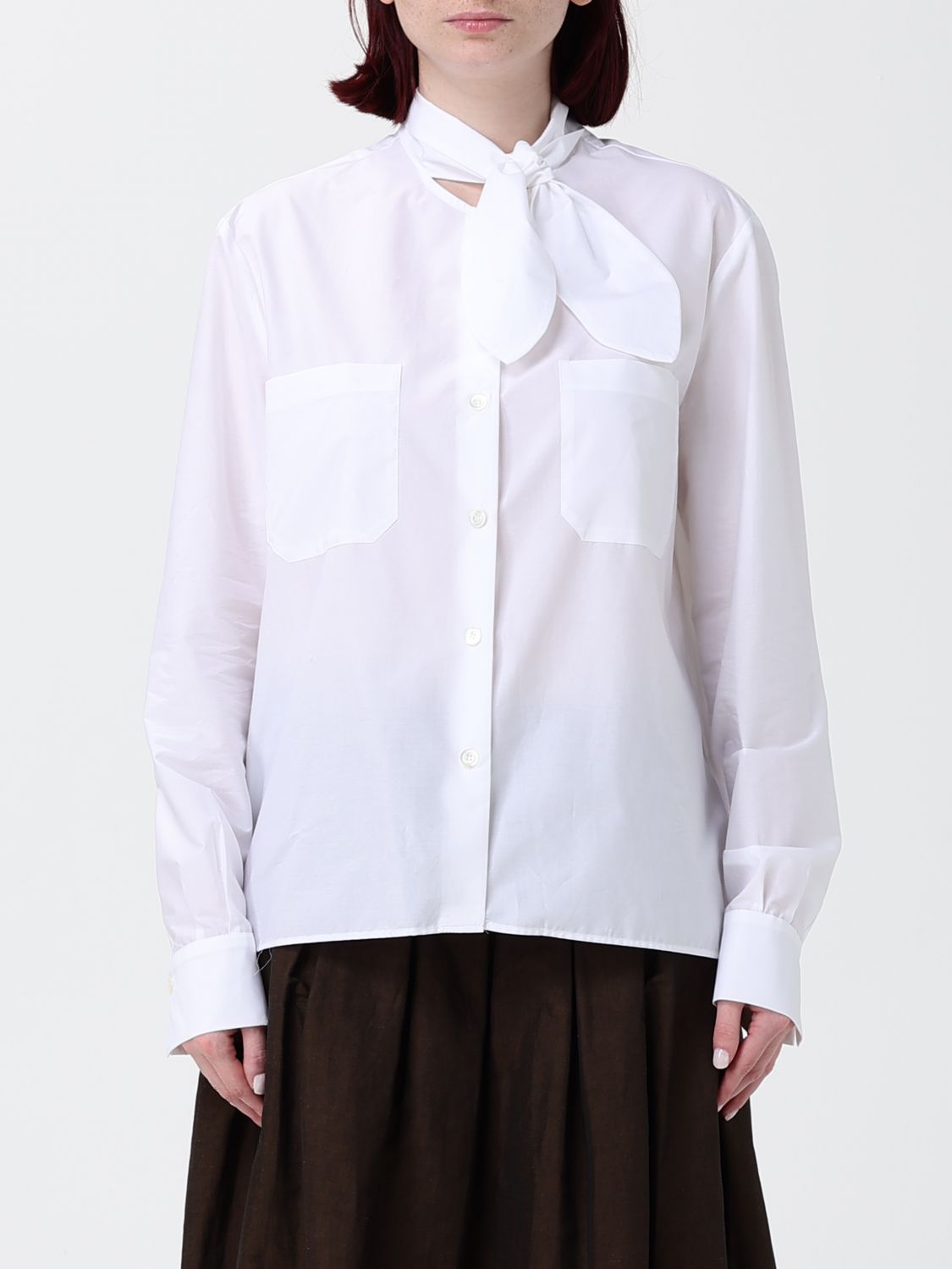 Skirt Woman color White