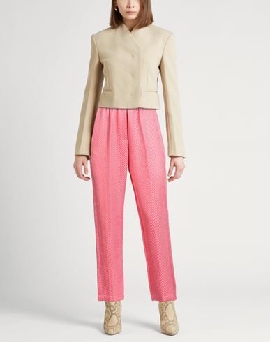Forte_forte Woman Pants Pink Size 0 Virgin Wool, Viscose