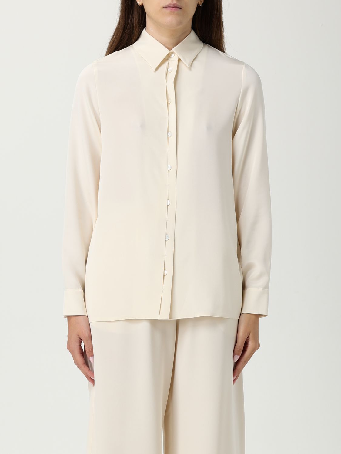 Shirt Woman color Cream