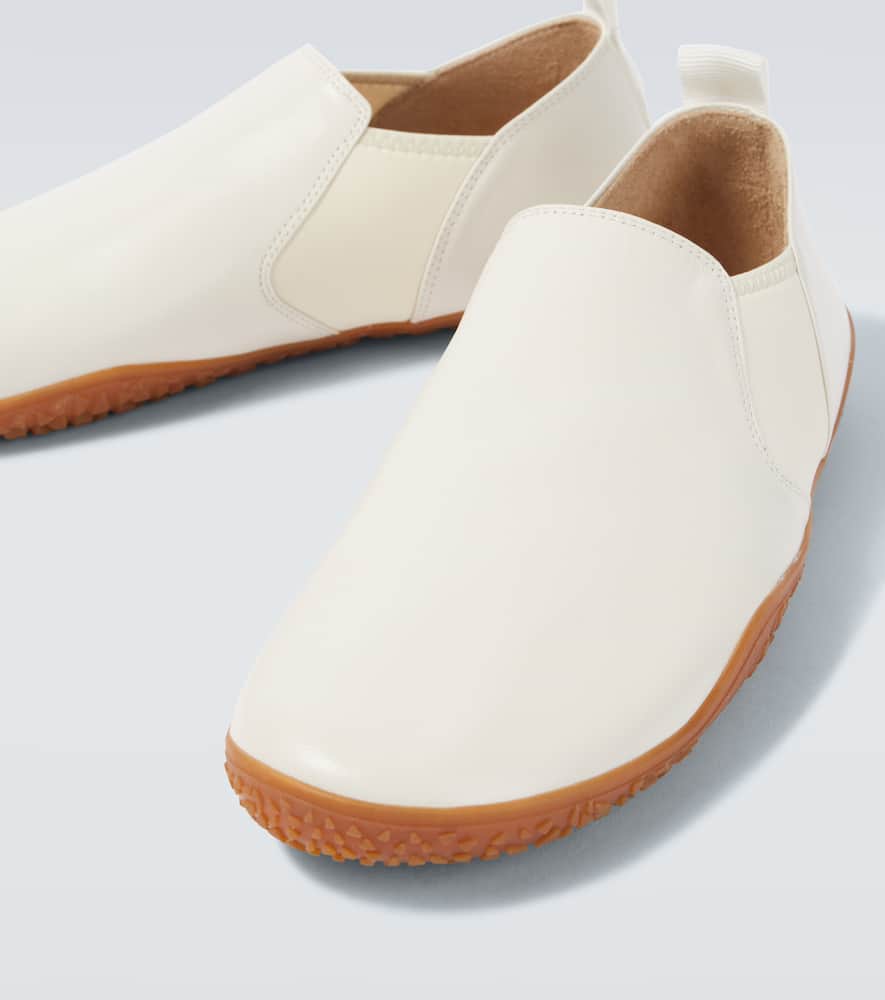 Vibram Glove leather slip-on shoes