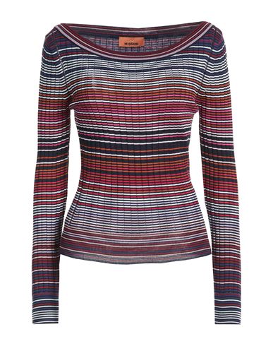 Woman Sweater Midnight blue Size 4 Cotton, Viscose