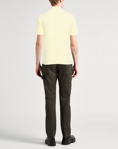 Lab Man Sweater Pastel yellow Size L Organic cotton, Polyamide