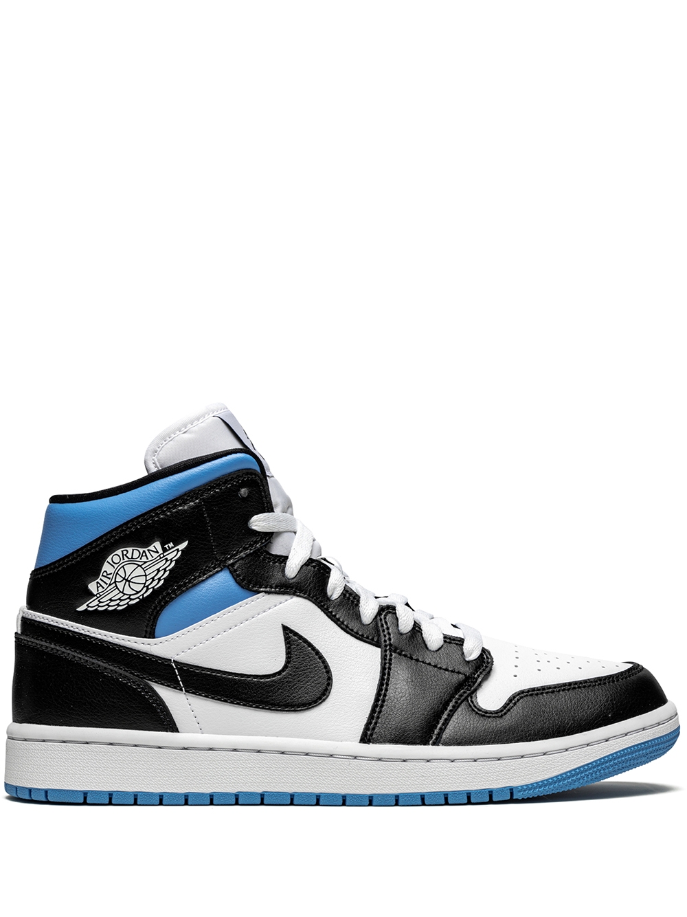 Air 1 Mid "Black/White/University Blue" sneakers