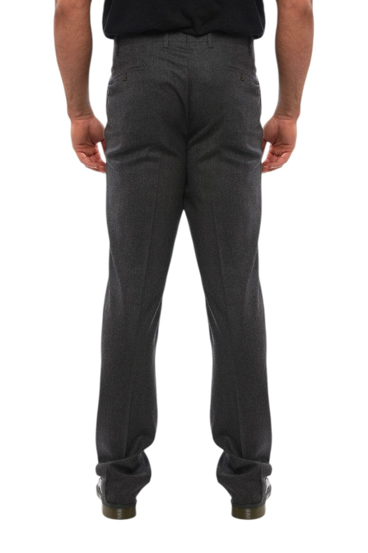 Dark Grey Regular Trousers