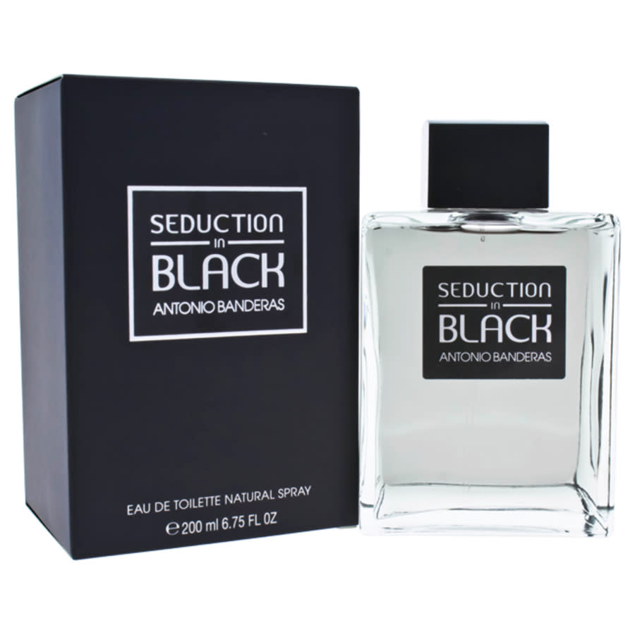Mens Seduction in Black EDT Spray 6.75 oz Fragrances 8411061737859