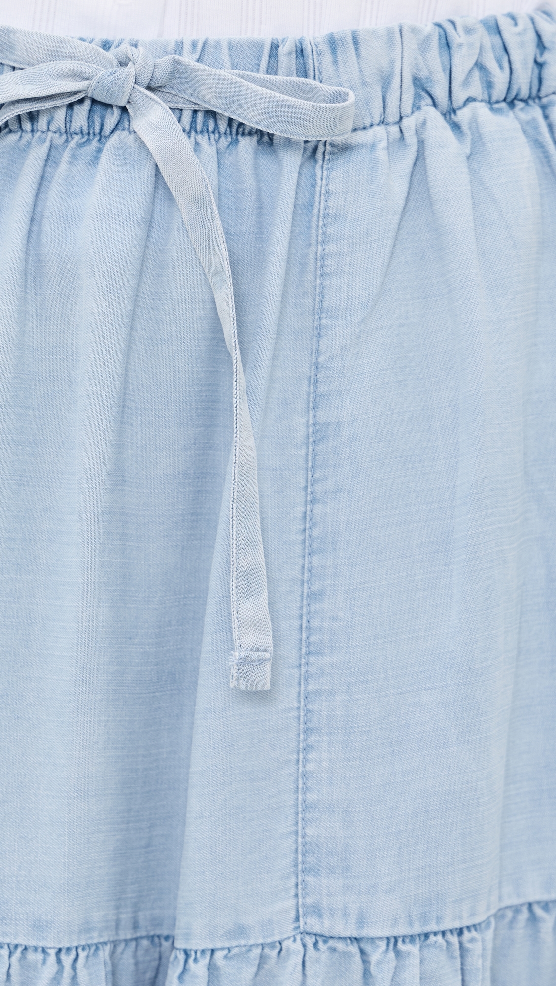 Melanie Indigo Skirt Bleached Indigo