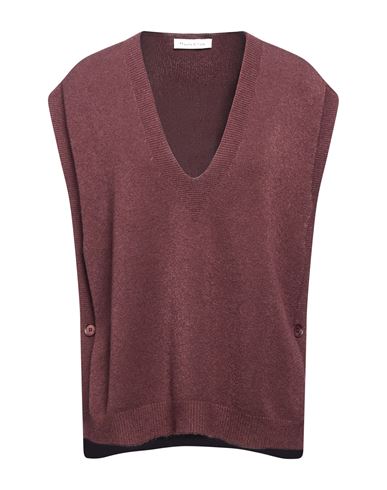 Woman Sweater Plum Size L Viscose, Polyester, Polyamide