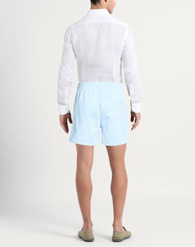 Man Shorts & Bermuda Shorts Light blue Size XL Organic cotton