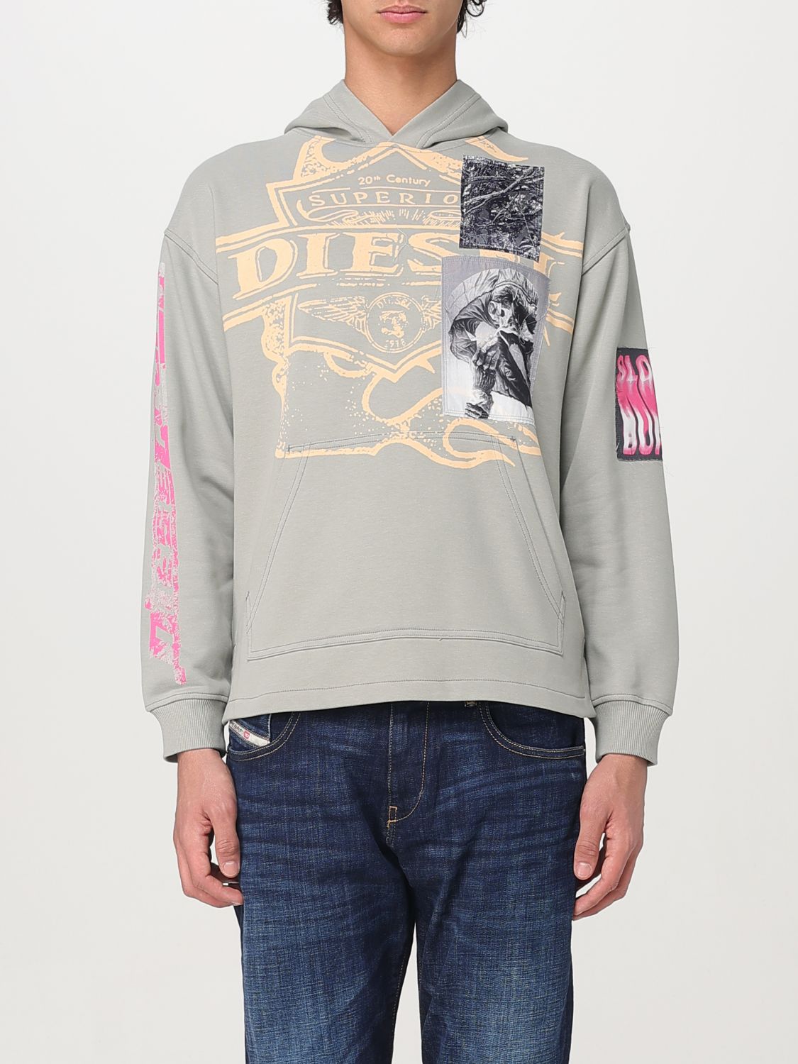 S-Baxt-R1 hoodie - Grey