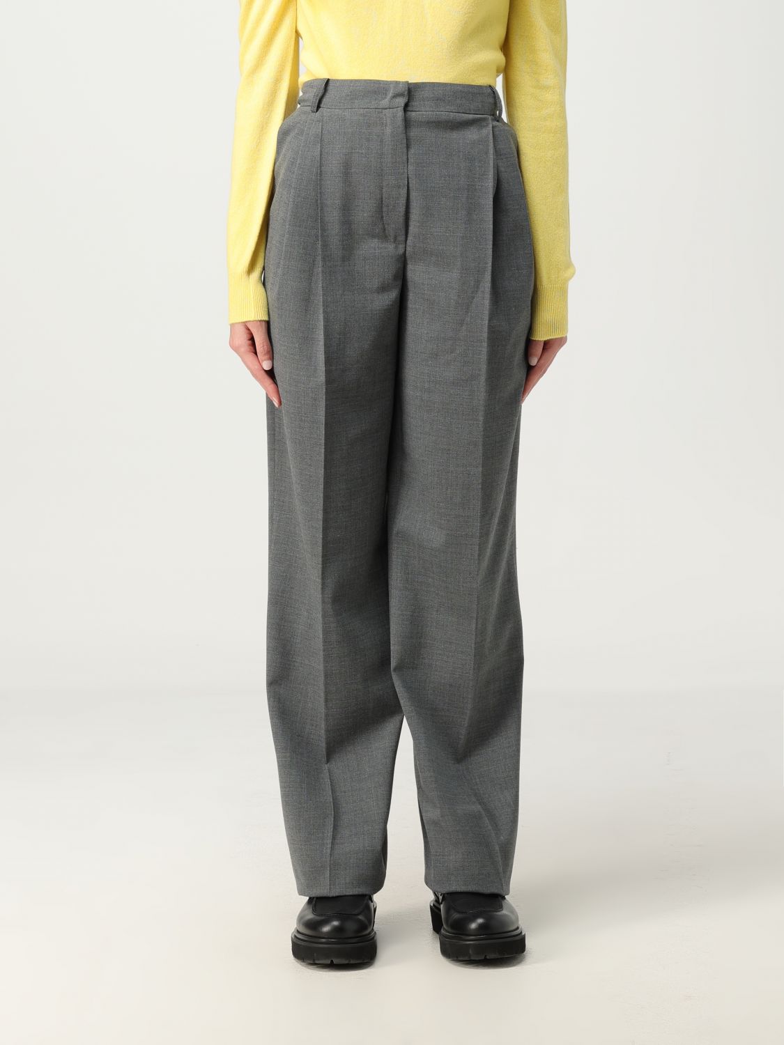 Pants Woman color Grey