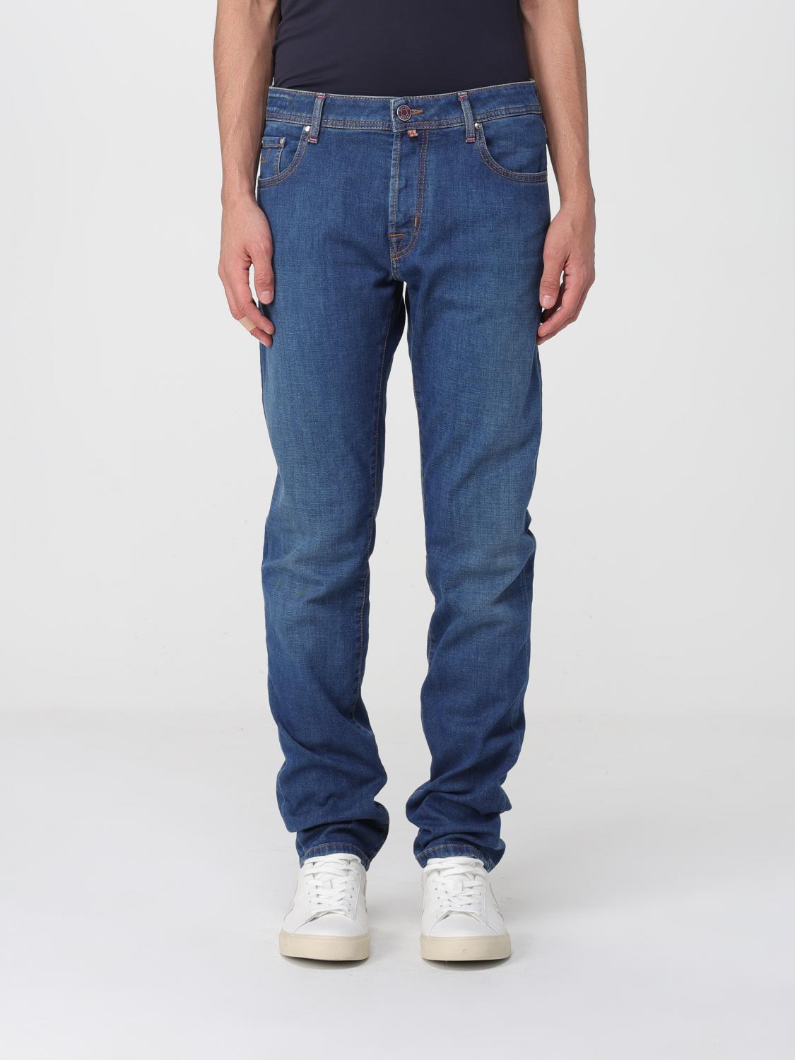 Jeans Men color Navy