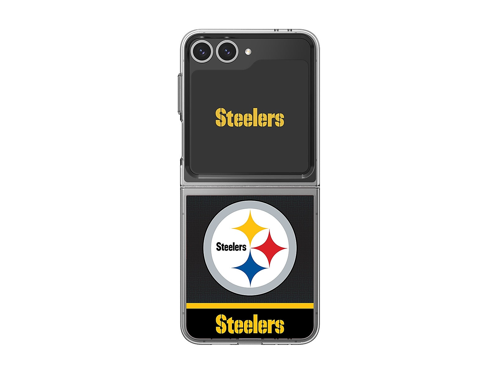 Pittsburgh Steelers Galaxy Z Flip6 Flipsuit Case & Card(GP-KNFLPSTNF1)