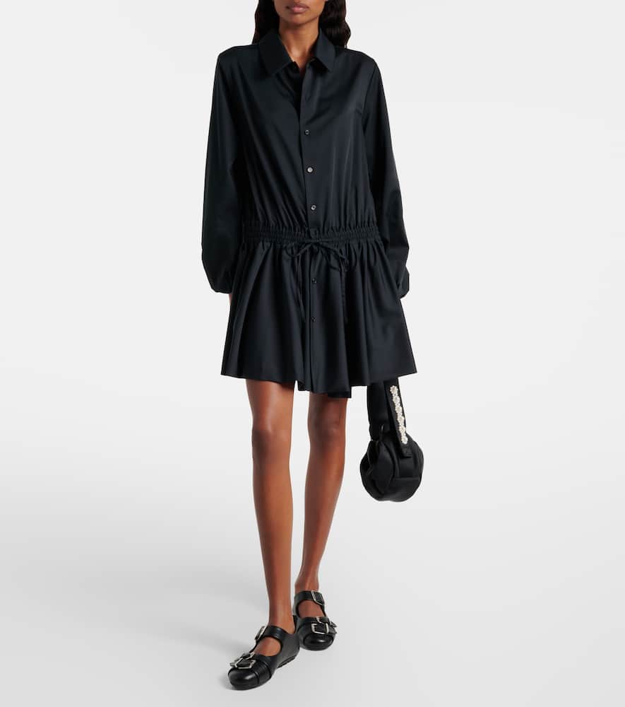 Cotton shirt dress