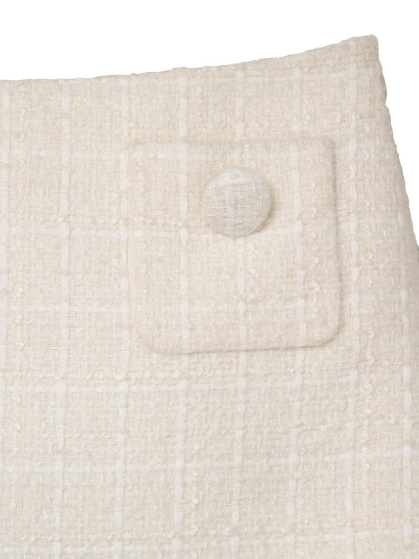 - Tweed Mini Skirt
