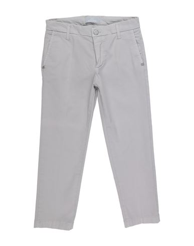 Kid Boy Pants Light grey Size 9 Cotton, Elastane