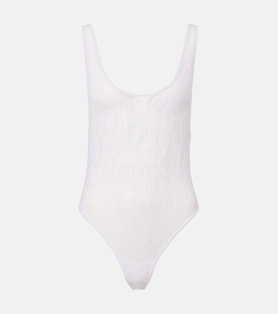 Wardrobe. NYC Open-back lace bodysuit