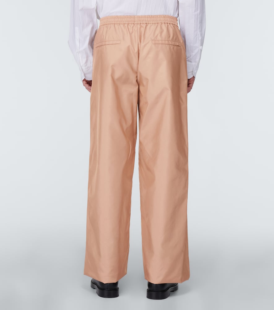 Wide-leg track pants
