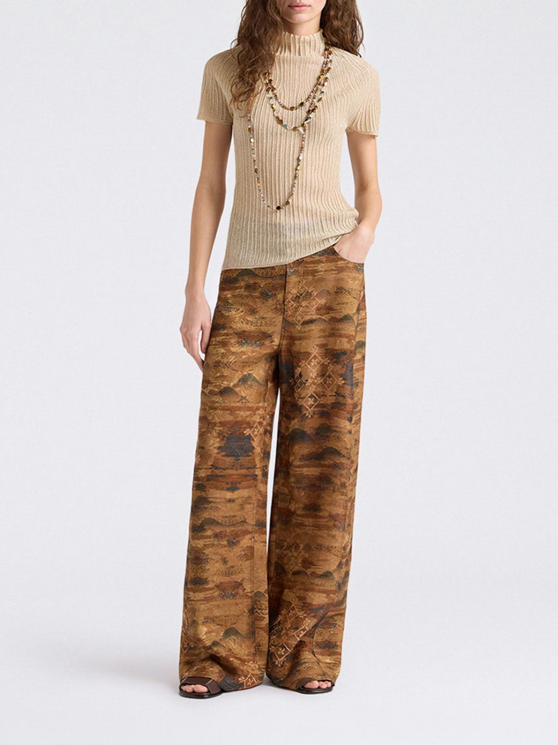 MOMONÌ Sweater Woman color Gold