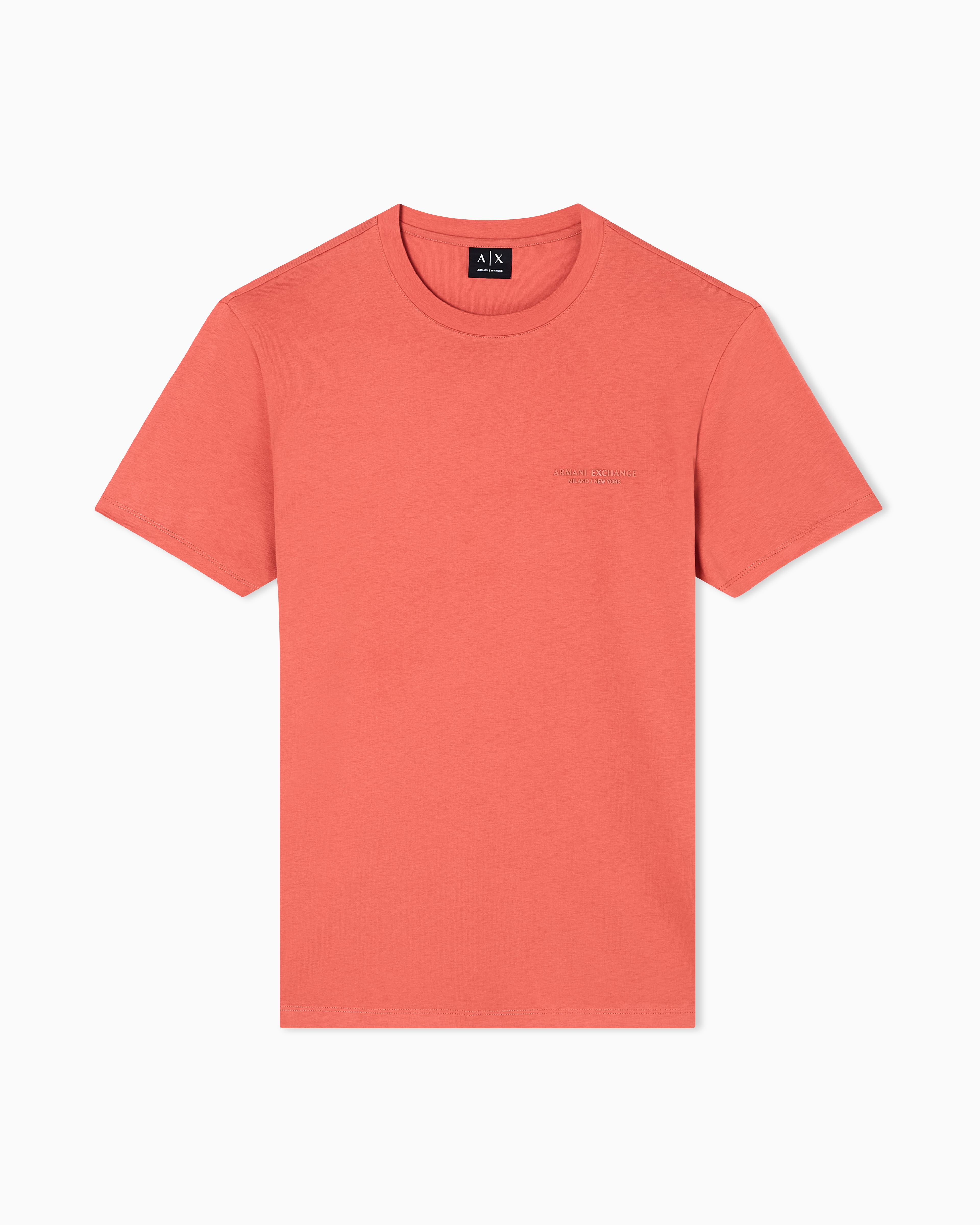 Logo t-shirt in regular fit cotton jersey